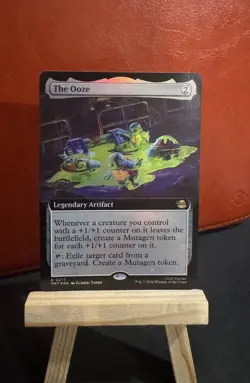 The Ooze (Extended Art) Teenage Mutant Ninja Turtles Foil, Mint, Pack Fresh - Image 1