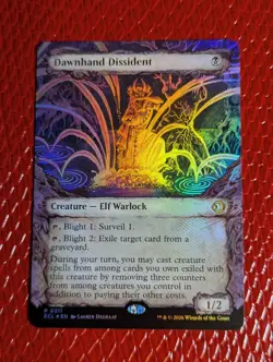 Dawnhand Dissident - Foil - Showcase Lorwyn Eclipsed MTG - Image 1
