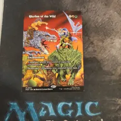 MTG Rhythm of the Wild Borderless 0012 TMNT PZA NM - Image 1