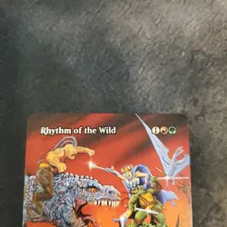 MTG Rhythm of the Wild Borderless 0012 TMNT PZA NM - Image 2