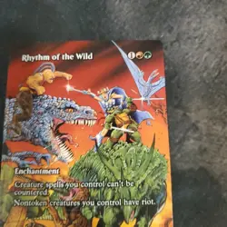 MTG Rhythm of the Wild Borderless 0012 TMNT PZA NM - Image 3