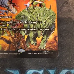 MTG Rhythm of the Wild Borderless 0012 TMNT PZA NM - Image 4