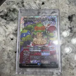 Michelangelo, Weirdness to 11 | Showcase Fracture Foil - Image 1