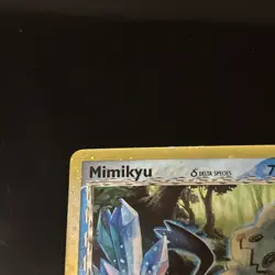 Mimikyu SWSH136 Delta Species Celebrations Promo Black Star Pokemon - Image 3