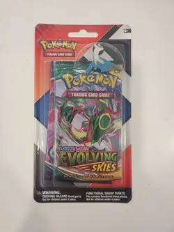 Pokemon TCG Evolving Skies & Chilling Reign 2-Pack Checklane Blister Latios Pin - Image 1