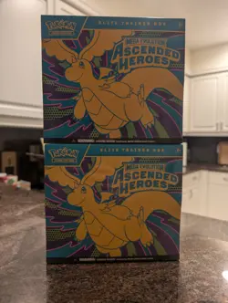 Pokemon TCG - Ascended Heroes ETB Elite Trainer Box NEW & SEALED Lot Of 2 Boxes - Image 2