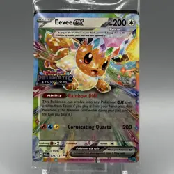 SEALED Eevee ex 75/131 Prismatic Evolutions STAMPED Promo Pokemon TCG - Image 1