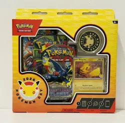 Pokemon Day 2026 Collection Box / Pikachu 30th Anniversary Promo Factory Sealed - Image 1