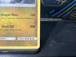 Pokemon TCG Dragonite Sun & Moon Base Set 96/149 Promo Cosmos Holo Rare - Image 4