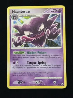 Haunter #41/99- Pokemon TCG - Arceus - Uncommon - LP - Image 1