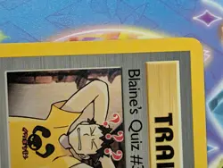 Blaine's Quiz #3 [1st Edition] #112/132 Pokemon Gym Challenge - Image 3