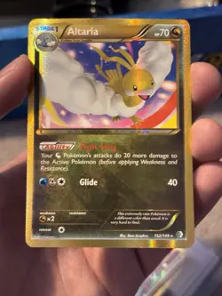 Pokemon TCG Altaria 152/149 Boundaries Crossed Secret Rare Holo 2012 70 HP - Image 1