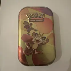 Pokemon TCG - Scarlet & Violet 151 Mini Tin - Meowth NEW - SEALED - Image 1