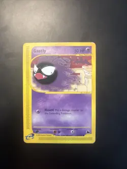 Pokemon TCG Gastly 57/144 Skyridge Regular LP - Image 1