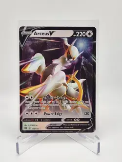 Arceus V 122/172 HP - Brilliant Stars Ultra Rare Pokemon HP - Image 1