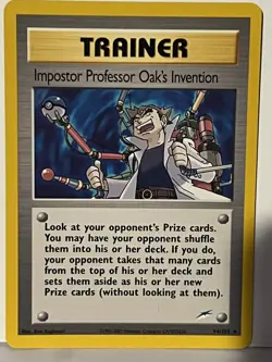 Impostor Professor Oak's Invention 94/105 Neo Destiny NM Pokemon Fast Shipping - Image 1