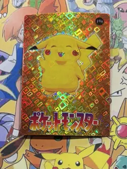 Pokemon Vintage Pocket Monsters Vending HOLO Prism Sticker 1999 Bandai Nintendo - Image 2