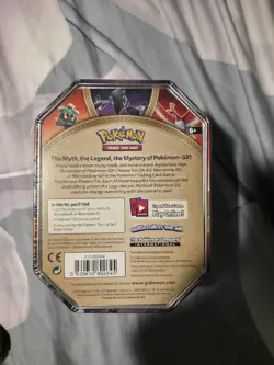 2017 Ho-Oh GX Pokemon Mysterious Powers TCG Sealed Collector Gift Tin AUTHENTIC - Image 2