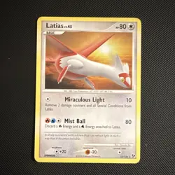 Pokemon Latias 22/106 Great Encounters Rare Basic HP80 80 Attack Regular 2008 - Image 1