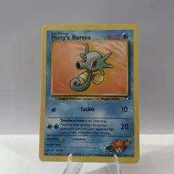 Pokemon TCG Misty's Horsea Gym Heroes 086/132 Regular Unlimited Common VLP - Image 1