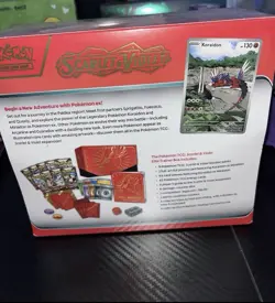 Brand New Sealed Pokemon Scarlet and Violet Elite Trainer Box Koraidon ETB - Image 2