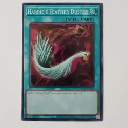 Harpie's Feather Duster - EGO1-EN022 - NM/VLP - Super Rare - 1st ed - Yugioh - Image 1