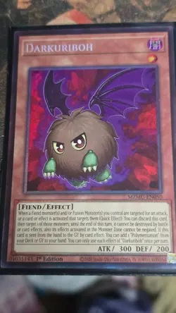 MZMU-EN050 Darkuriboh Collector's Rare 1st Ed YuGiOh - Image 1