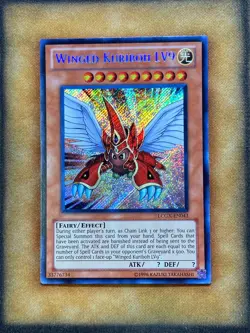 Yugioh Winged Kuriboh LV9 LCGX-EN043 Secret Rare NM - Image 1