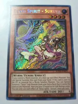 Yugioh Tenyi Spirit - Suruya SUDA-EN021 Secret Rare 1st Ed Near Mint - Image 1