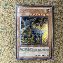 LODT-EN088 Super Ancient Dinobeast Ultimate Rare Yugioh - Enhanced Euro Print NM - Image 1