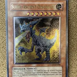 LODT-EN088 Super Ancient Dinobeast Ultimate Rare Yugioh - Enhanced Euro Print NM - Image 2