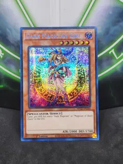 Yugioh Dark Magician Girl MP22-EN268 Secret Rare 1st Edition NM - Image 1