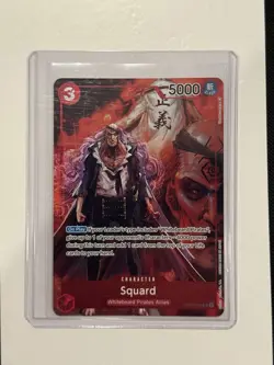 One Piece Squard (Box Topper) (OP02-009/258) OP02 Paramount War LP FOIL - Image 1