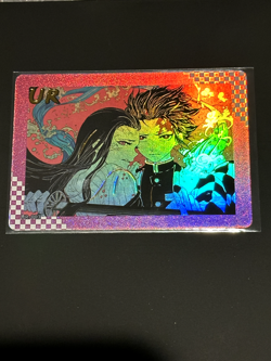 Pokemon X Demon Slayer Kimetsu no Yaiba Soul Cards Nezuko Tanjiro UR-003 - Image 1