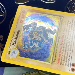 Machamp - 15/110 - Pokemon Legendary Collection Holo Rare Card WOTC LP + - Image 4