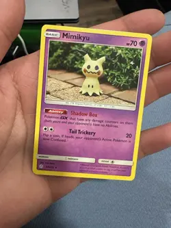 Mimikyu 97/236 - Cosmic Eclipse Non Holo Rare Pokemon Card NM - Image 1