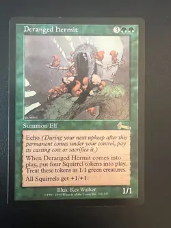 NM/LP++ - Deranged Hermit Urza's Legacy 101/144 Regular Rare - Free Shipping - Image 3