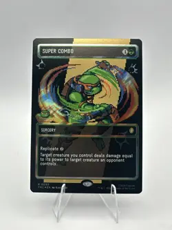 Super Combo (Borderless) (Surge Foil) - Commander: Teenage Mutant Ninja Turtles - Image 1
