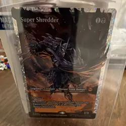 MTG Teenage Mutant Ninja Turtles Super Shredder (Showcase) - (Fracture Foil) - Image 2