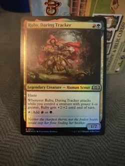 Ruby, Daring Tracker Foundations Foil - Image 1