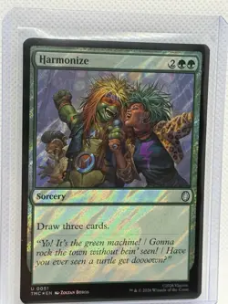 Harmonize (Surge Foil) Commander: Teenage Mutant Ninja Turtles Foil 0051 - Image 1