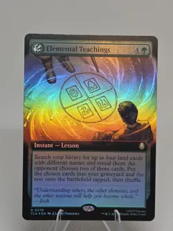 Elemental Teachings (Extended Art) FOIL X1 TLA MTG Avatar: The Last Airbender - Image 1