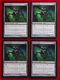 MTG 4x Vault Skirge x4 NM New Phyrexia Magic Playset - Image 2