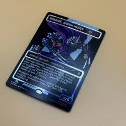 Shredder, Shadow Master (Borderless) (Surge Foil) Commander: TMNT (TMC) 0088 - Image 5