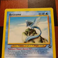 Articuno HP/MP Normal #48 Black Star Promo Pokemon TCG - Image 3
