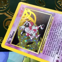Pokemon 1999 - Mr. Mime - 6/64 - Holo - Jungle LP - Image 3