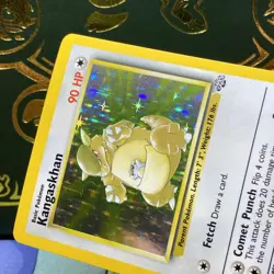 Pokemon TCG Kangaskhan Jungle 5/64 Holo Unlimited Holo Rare NM - Image 3