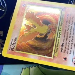 Pokemon 1999 Moltres 12/62 Fossil Holo - NEAR MINT NM - Image 4