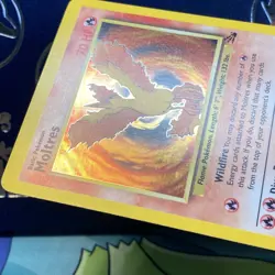 Pokemon 1999 Moltres 12/62 Fossil Holo - NEAR MINT NM - Image 5
