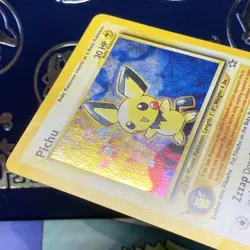 Pichu #12 - Rare HOLO - Pokemon 2000 Neo Genesis - LP (creased) - Image 5